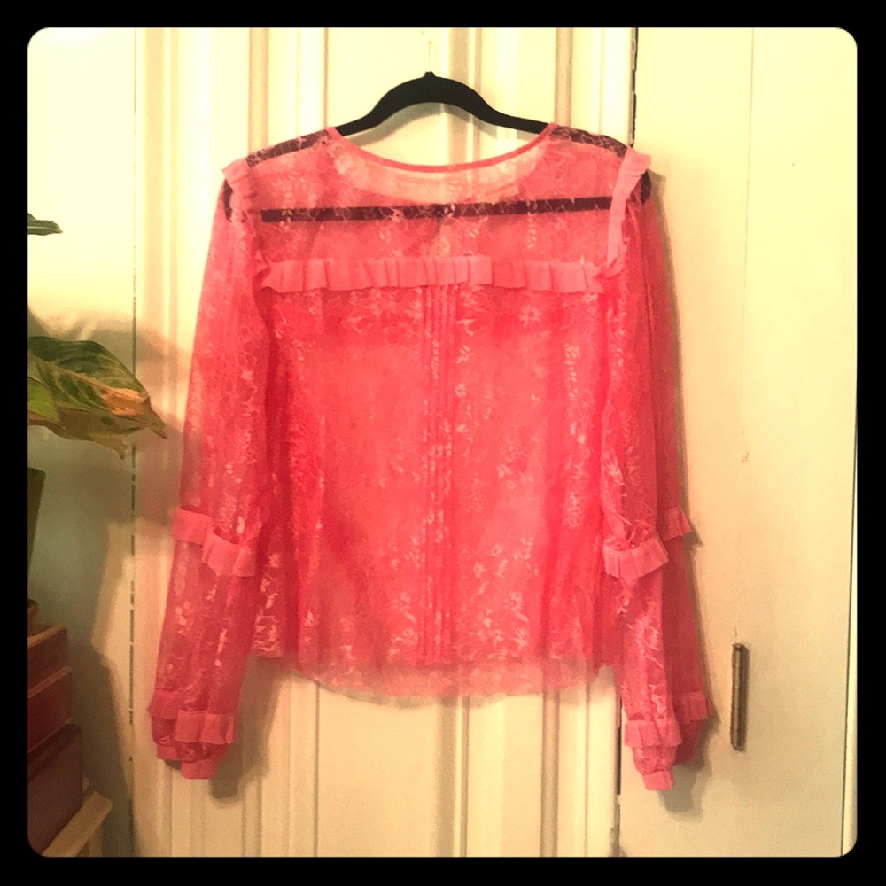 Lace designer blouse